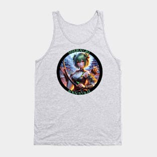 Samurai Girl - Born To Slay Tank Top